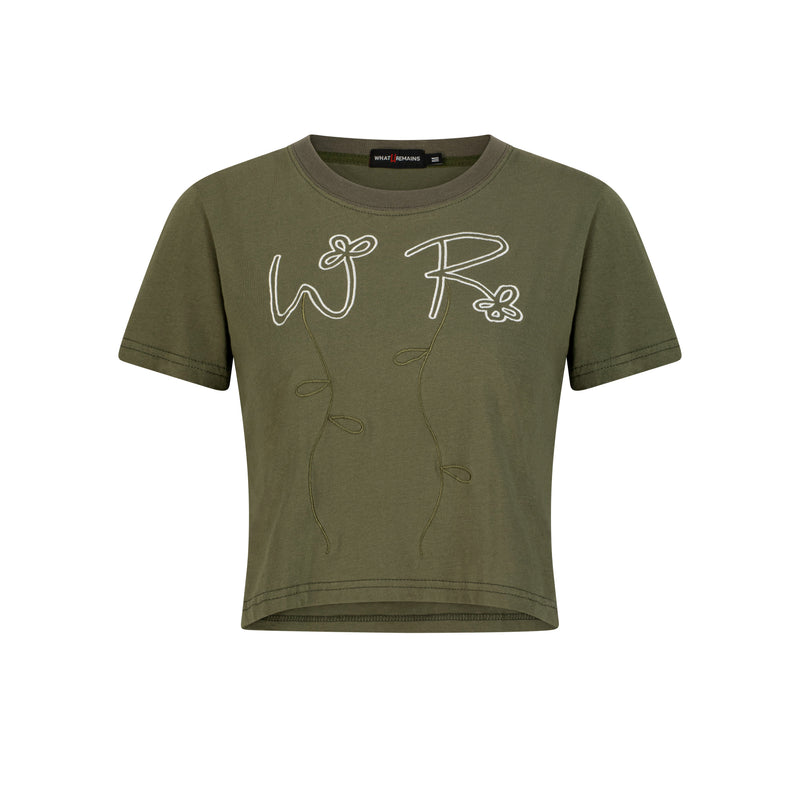 WR FLOWERS BABY TEE